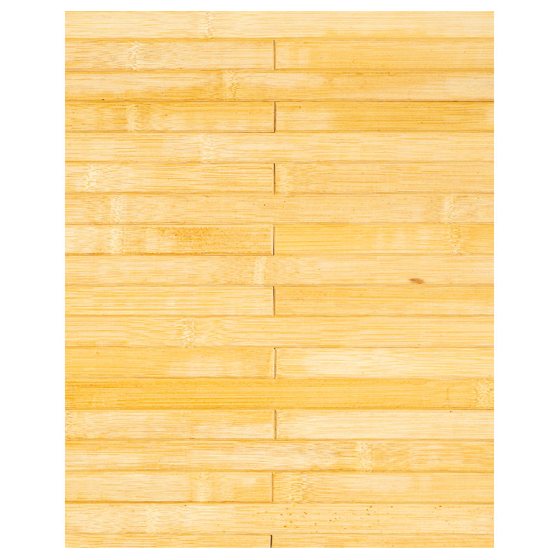 Natte Bambou Latte Coupée 20mm sur Tissu