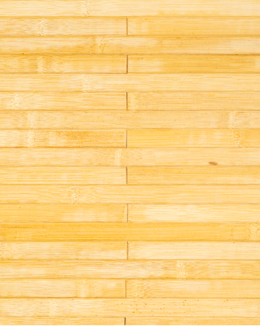 Natte Bambou Latte Coupée 20mm sur Tissu