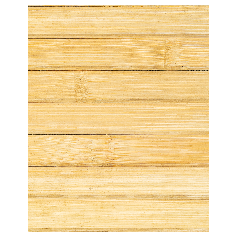 Natte Bambou Latte Droite 20mm sur Tissu