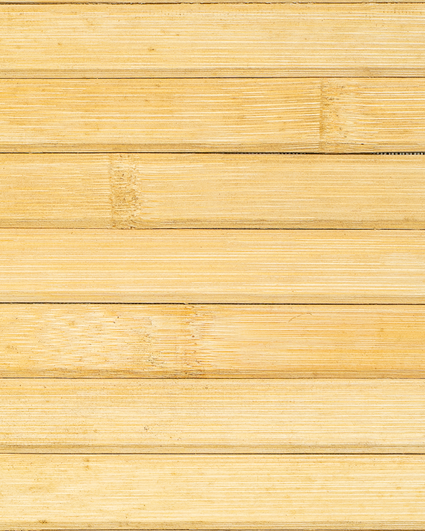 Natte Bambou Latte Droite 20mm sur Tissu