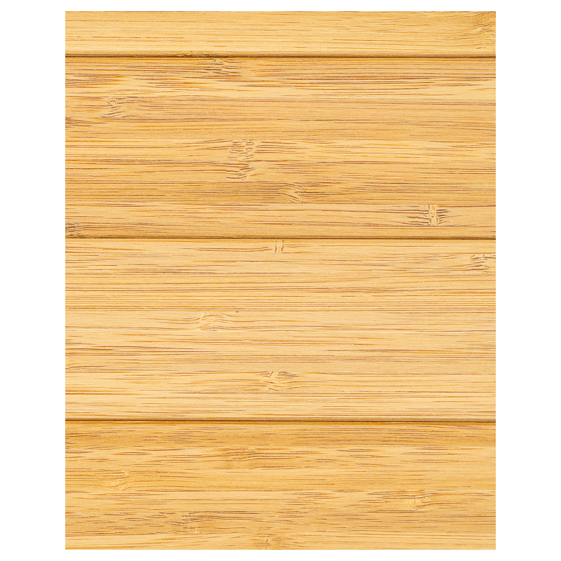 Natte Bambou Latte Droite Fumée 50mm sur Tissu