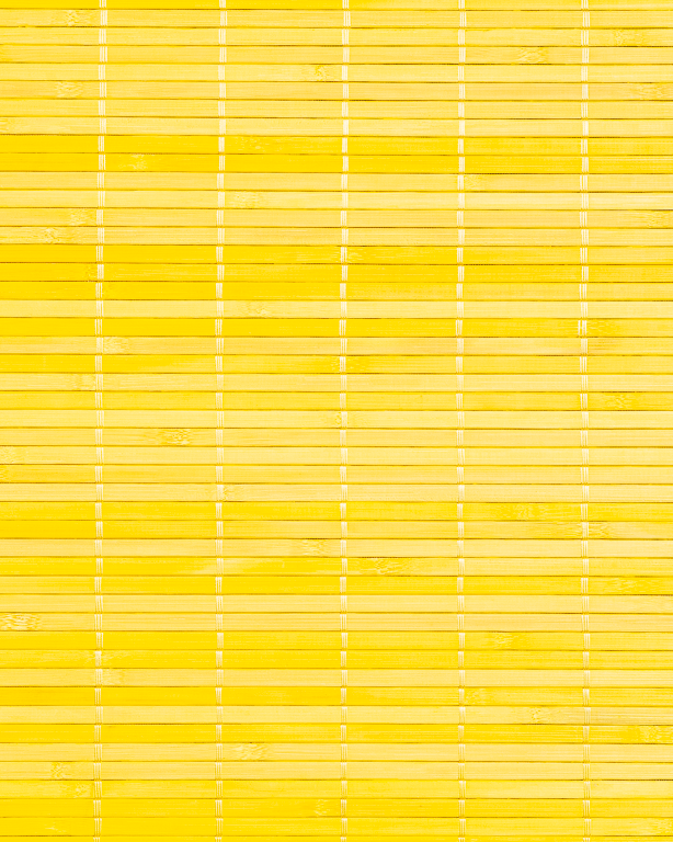 Bamboo mat 7mm Yellow color 