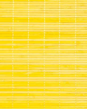 Bamboo mat 7mm Yellow color 
