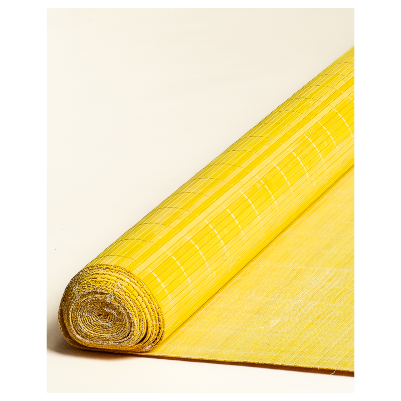 Bamboo mat 7mm Yellow color 