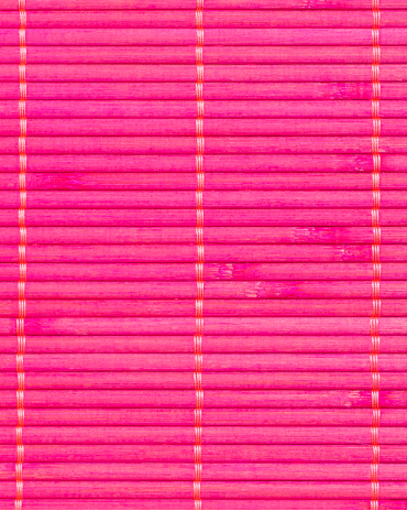 Tatami Bambou 4.5mm Fuschia sur Tissu 