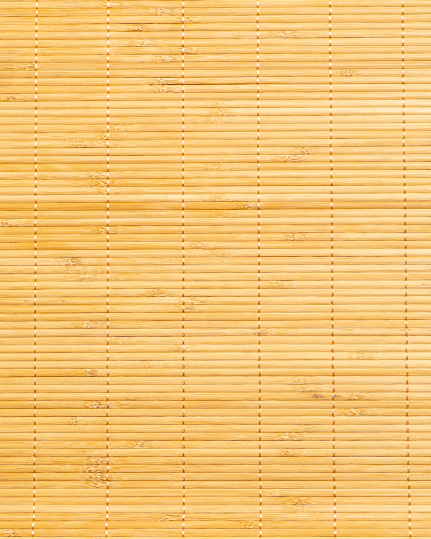 Tatami Bambou 4.5mm Fumé sur Tissu 