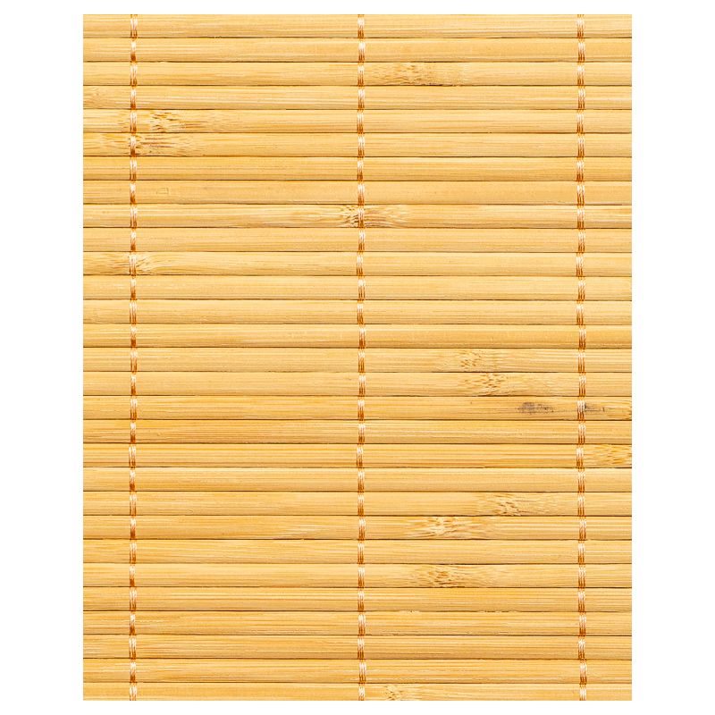 Tatami Bamboo mat 4.5 mm Smoked Glued on textile
