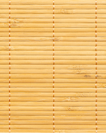 Tatami Bambou 4.5mm Fumé sur Tissu 