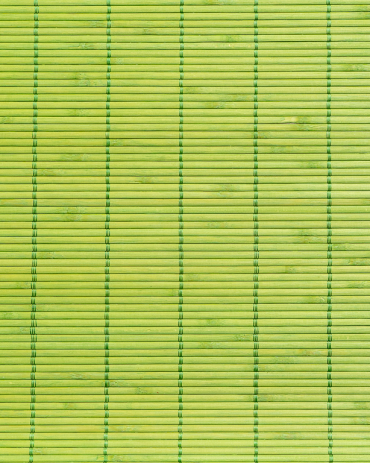 Tatami Bambou 4.5mm Vert Anis sur Tissu