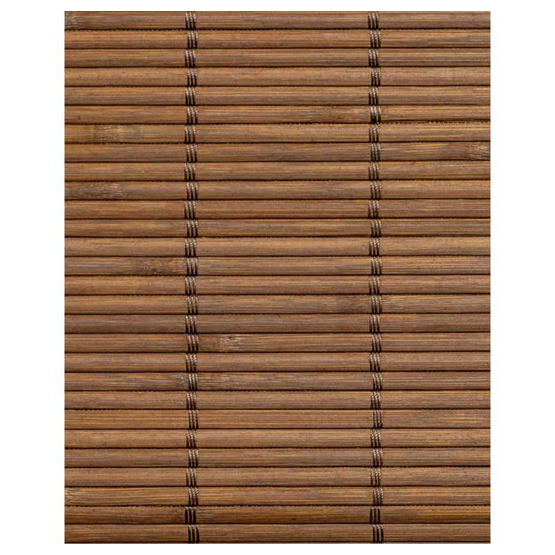 Tatami Bambou 4.5mm Wengé sur Tissu