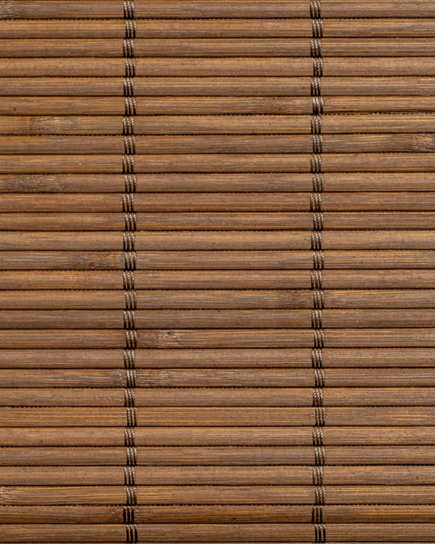 Tatami Bambou 4.5mm Wengé sur Tissu