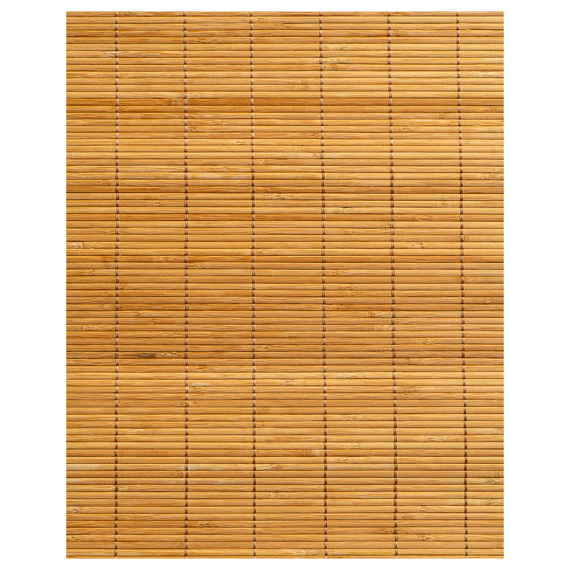 Tapis Bambou Marron