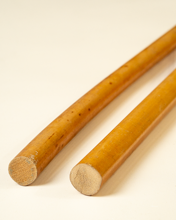 Cut knotless Malacca rattan