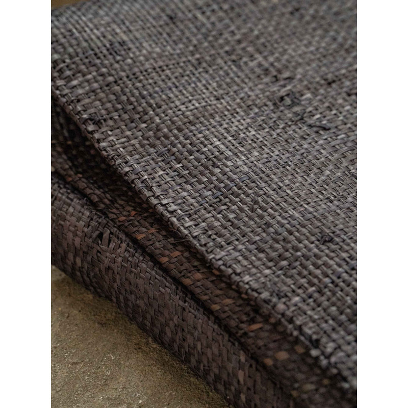 Fine-Mesh Raffia Weave Indigo | Maison Douineau