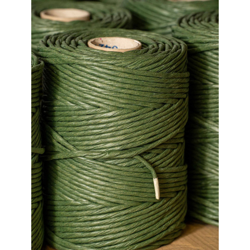 Green Paper Cord 4.5-5 mm – Re-seating | Maison Douineau