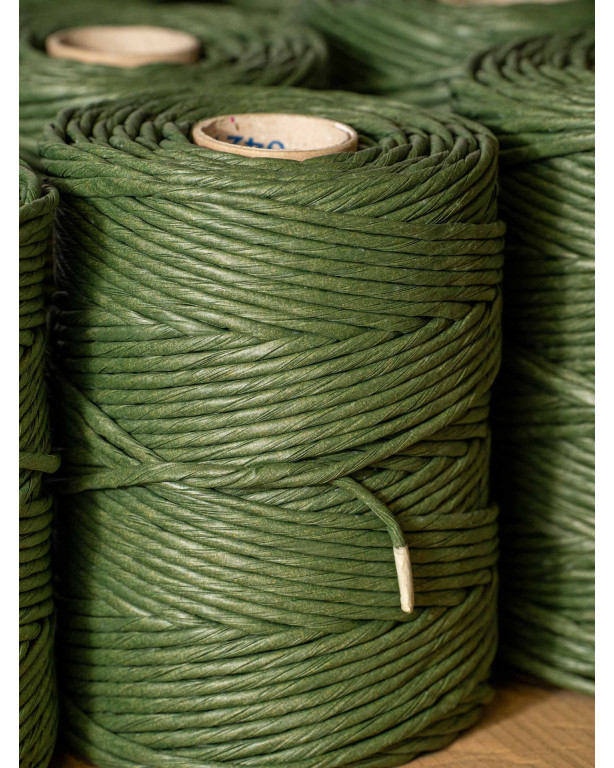 Toron Papier Vert Ø 4,5-5 mm – Rempaillage | Maison Douineau