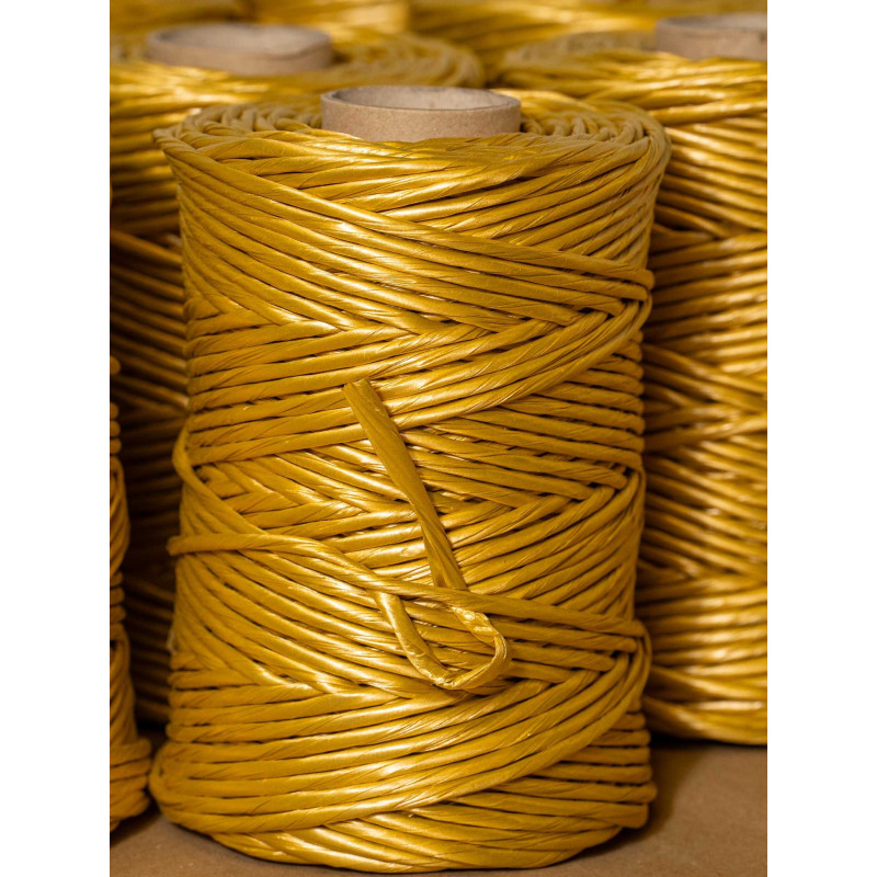 Gold Paper Cord 4.5-5 mm – Re-seating | Maison Douineau