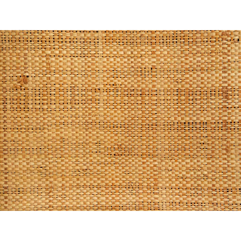 Tissage Raphia Maille Fine Naturel & Ambre | Maison Douineau