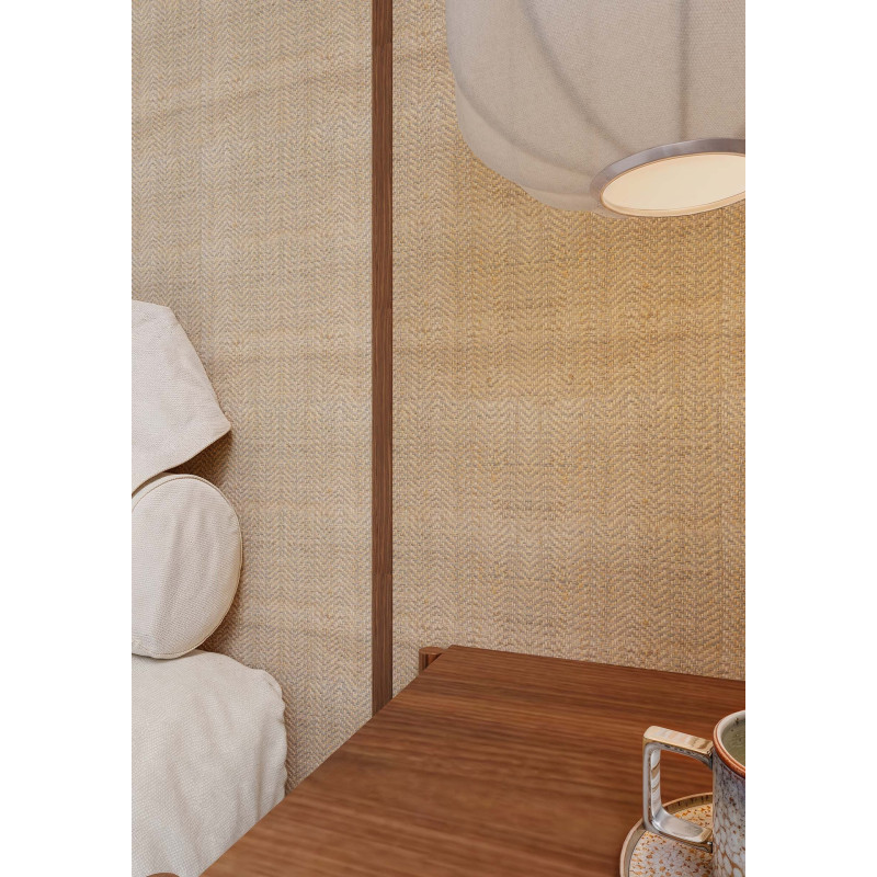 Tissage Raphia Chevron Lin | Maison Douineau