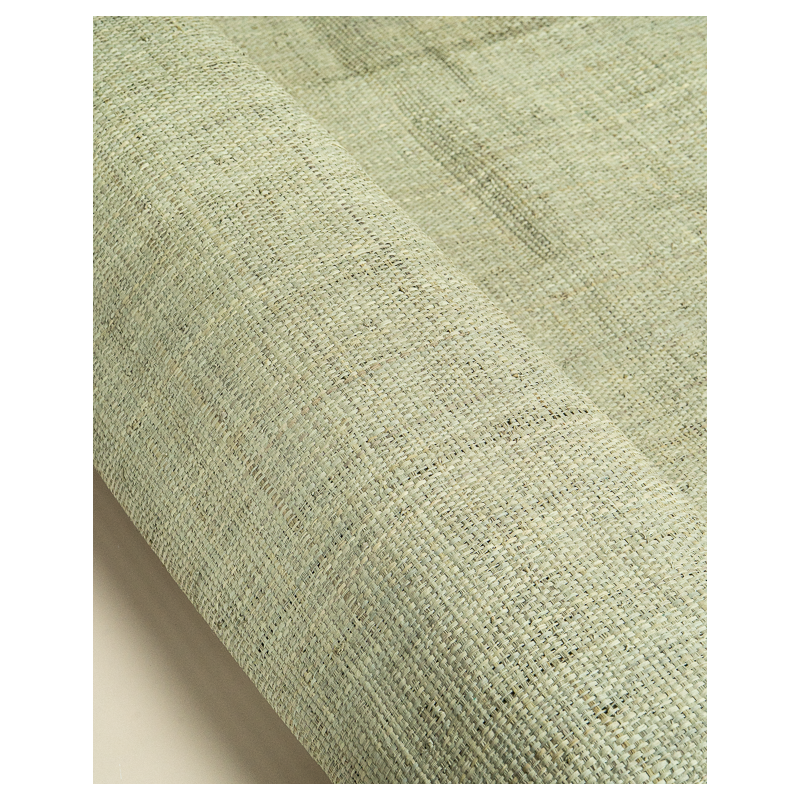 Fine-Mesh Raffia Weave Azure Blue | Maison Douineau