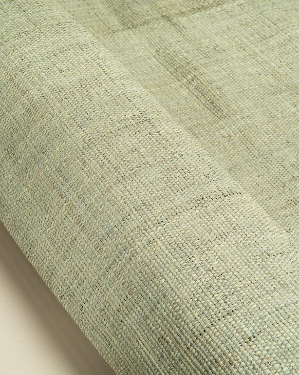 Tissage Raphia Maille Fine Bleu Azur | Maison Douineau