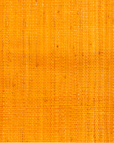 Tissage Raphia Maille Serrée Orange | Maison Douineau