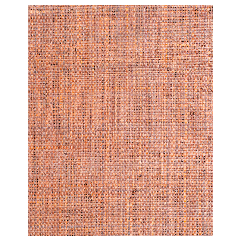 Fine-Mesh Raffia Weave Mahogany | Maison Douineau