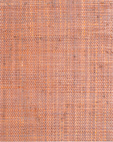 Fine-Mesh Raffia Weave Mahogany | Maison Douineau