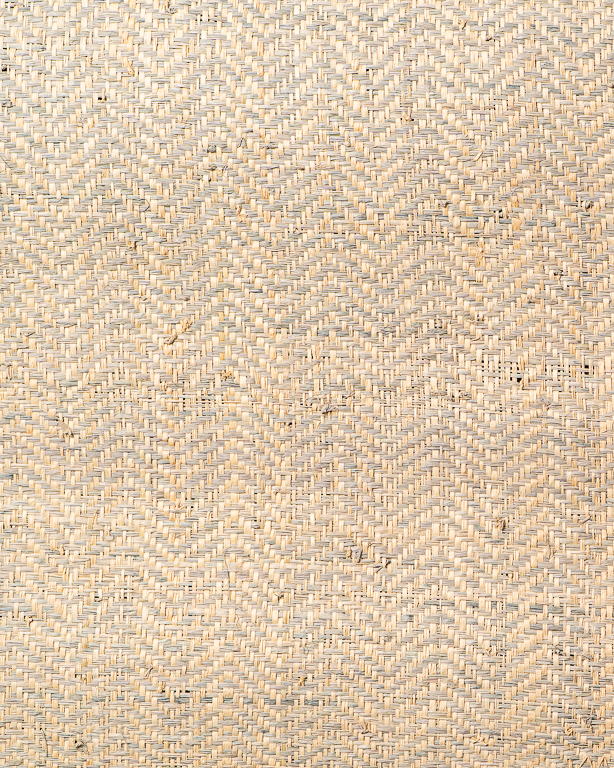 Chevron Raffia Weave Linen | Maison Douineau