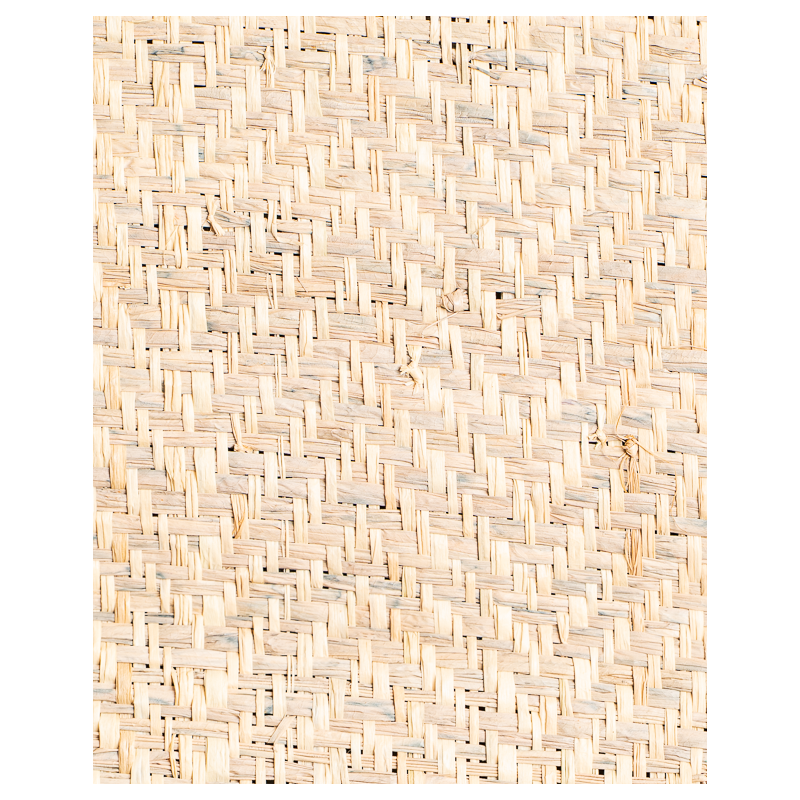 Chevron Raffia Weave Cotton | Maison Douineau