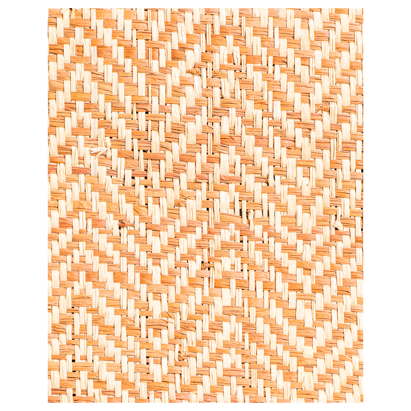 Tissage Raphia Chevron Ambre | Maison Douineau
