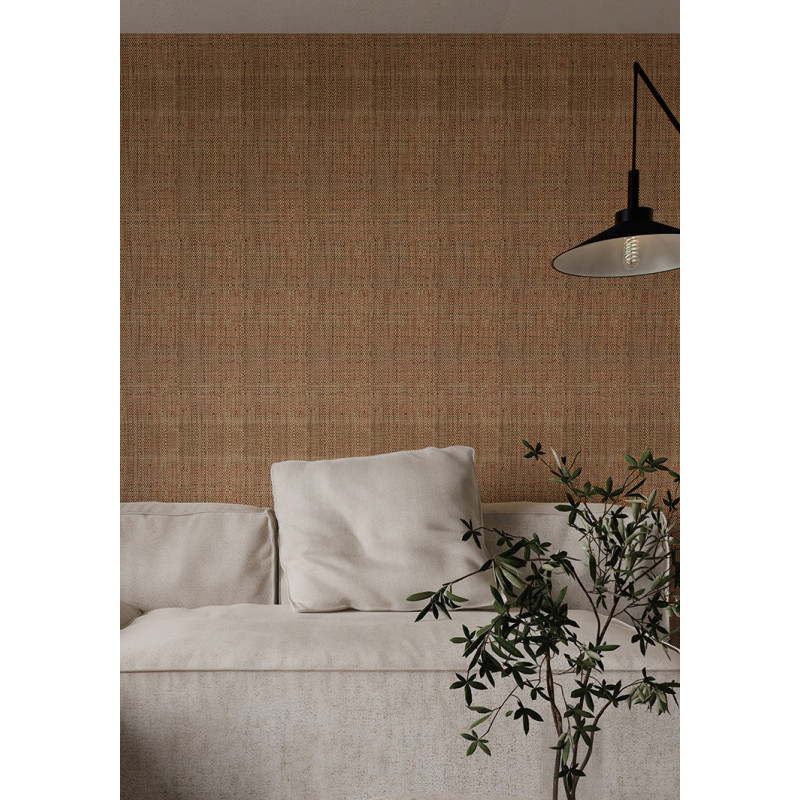 Fine-Mesh Weave Natural & Sandalwood | Maison Douineau