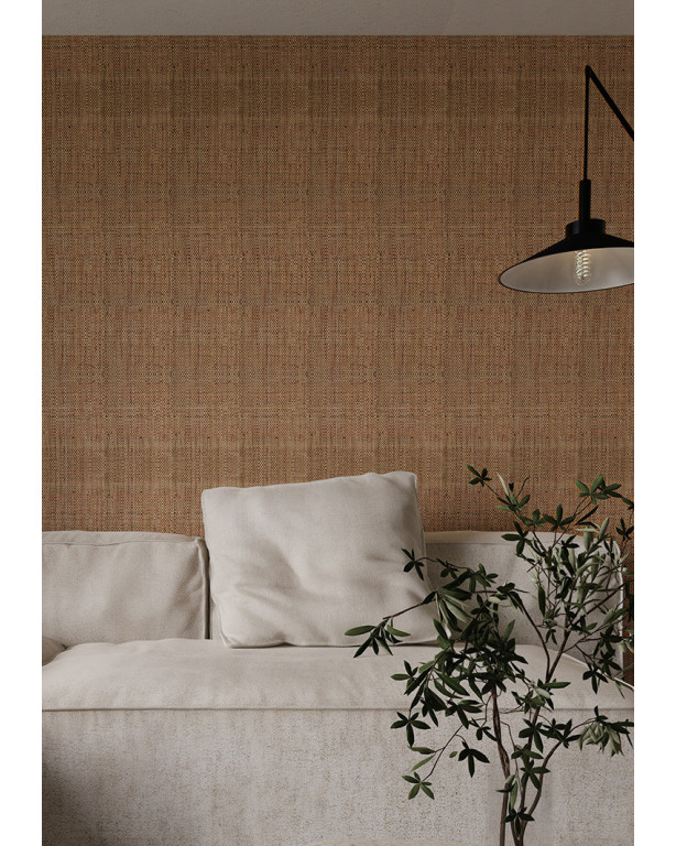 Fine-Mesh Weave Natural & Sandalwood | Maison Douineau
