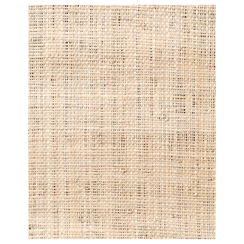 Tissage Raphia Maille Fine Naturel & Lin | Maison Douineau