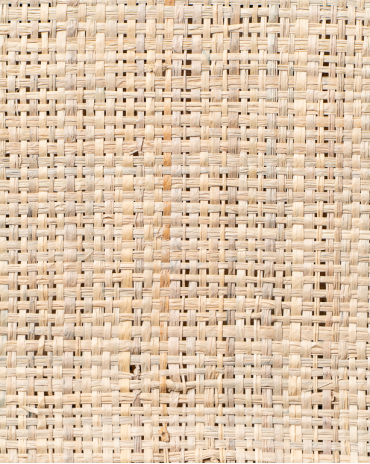 Fine-Mesh Raffia Weave Natural & Linen | Maison Douineau
