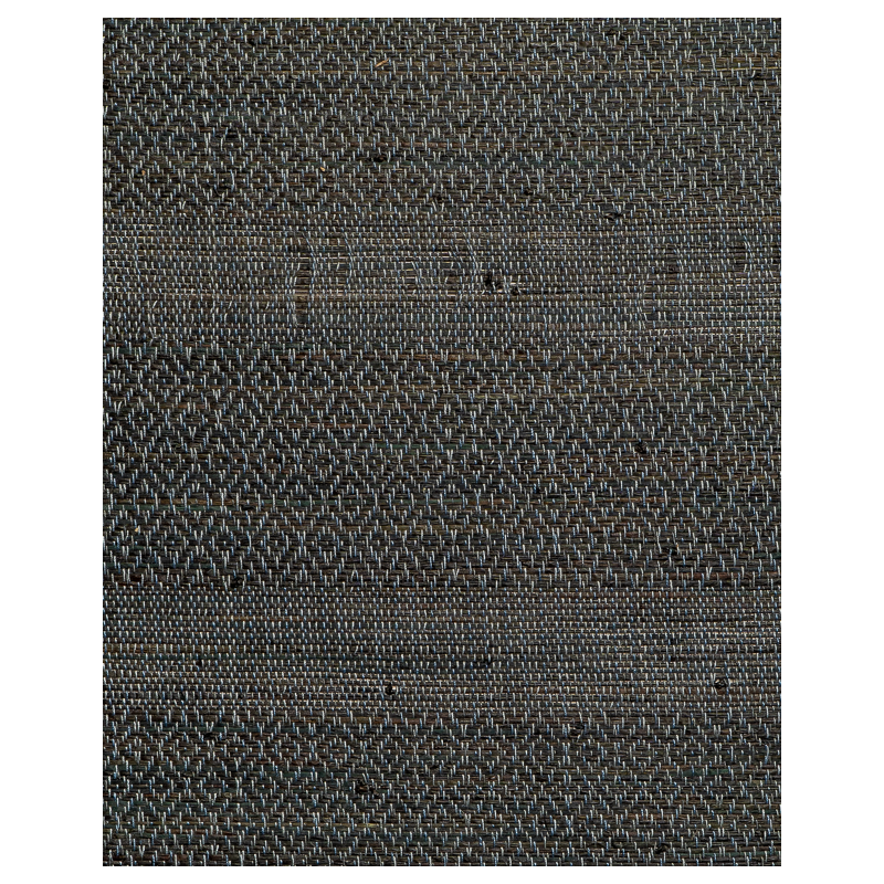 Black Cotton Raffia Weave 90 cm | Maison Douineau