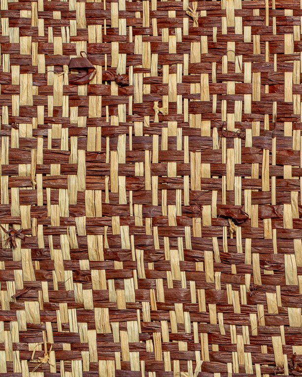 Diamond Raffia Weave Brown | Maison Douineau