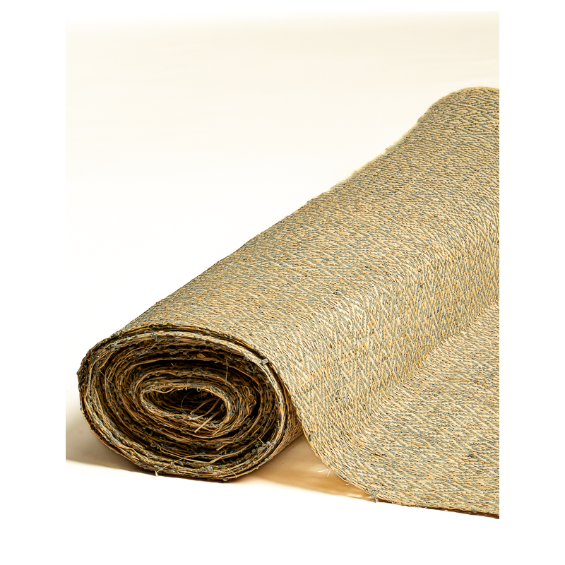 Diamond Raffia Weave Grey | Maison Douineau