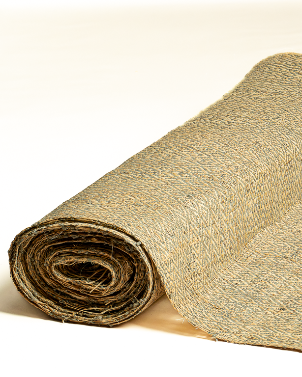 Diamond Raffia Weave Grey | Maison Douineau