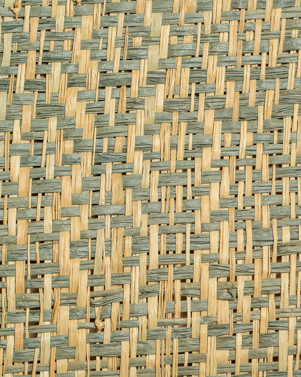 Diamond Raffia Weave Grey | Maison Douineau