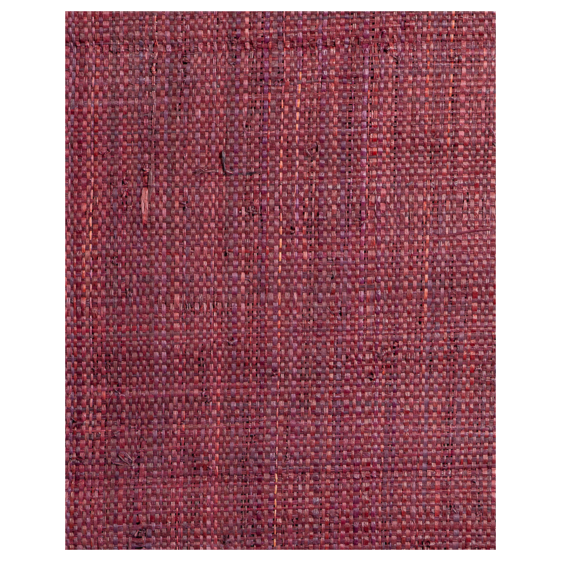 Tight-Mesh Raffia Weave Mahogany | Maison Douineau