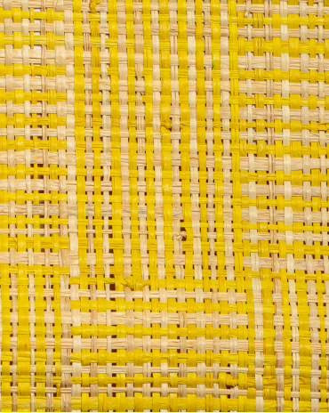Tissage Raphia Maille Serrée | Maison Douineau