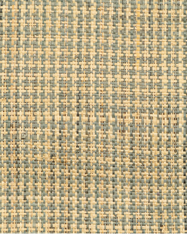 Tissage Raphia Pied-de-Poule Gris | Maison Douineau
