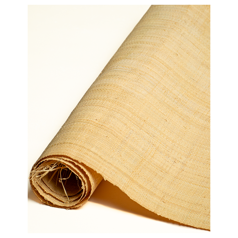 Tight-Mesh Raffia Weave Natural | Maison Douineau
