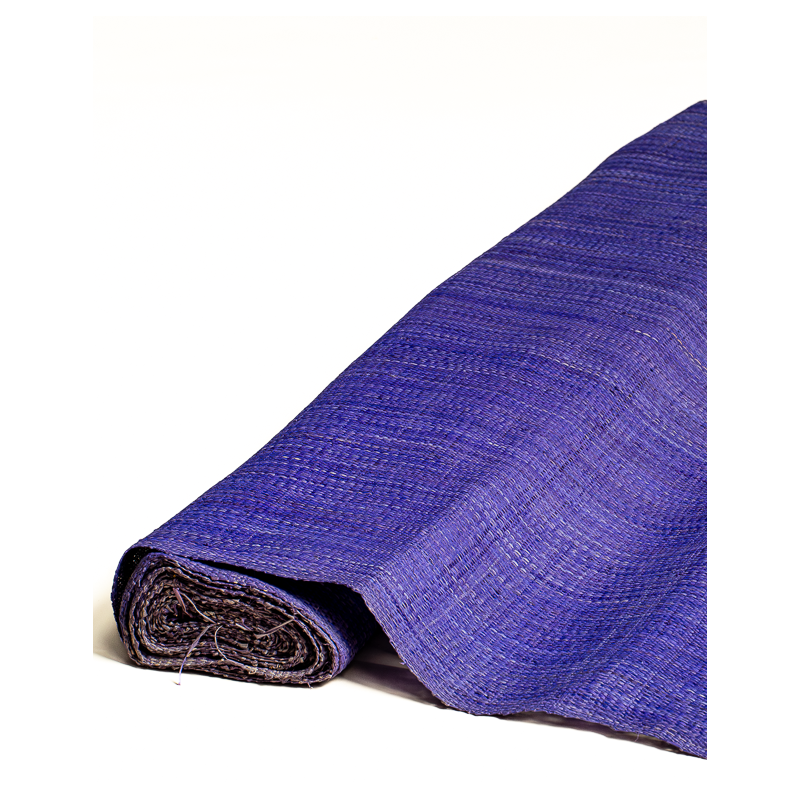 Tight-Mesh Raffia Weave Purple | Maison Douineau