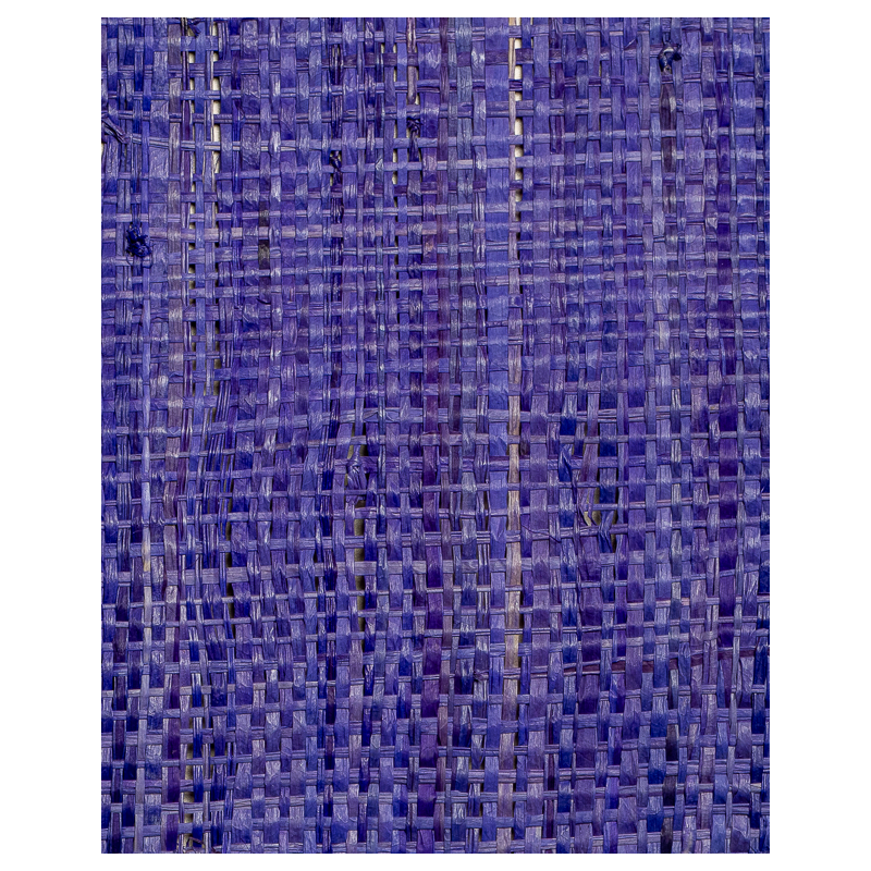 Tissage Raphia Maille Serrée Violet | Maison Douineau