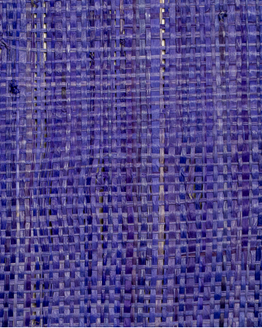 Tissage Raphia Maille Serrée Violet | Maison Douineau