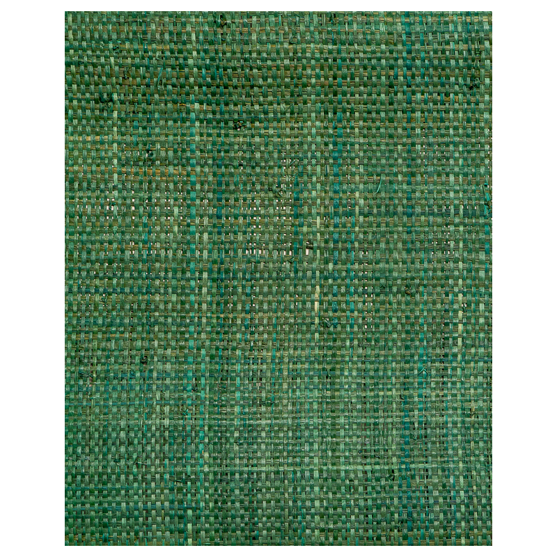 Tight-Mesh Raffia Weave Green | Maison Douineau
