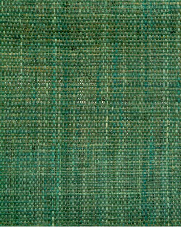 Tissage Raphia Maille Serrée Vert | Maison Douineau