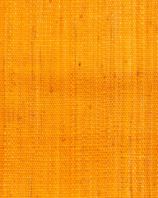 Rabane Raphia Langarana Mécanique Orange pour décoration intérieur